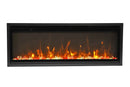 Amantii Symmetry 42'' Extra Slim Smart Wall Mount / Recessed Electric Fireplace Amantii