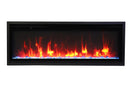 Amantii Symmetry 42'' Extra Slim Smart Wall Mount / Recessed Electric Fireplace Amantii