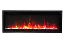 Amantii Symmetry 42'' Extra Slim Smart Wall Mount / Recessed Electric Fireplace Amantii