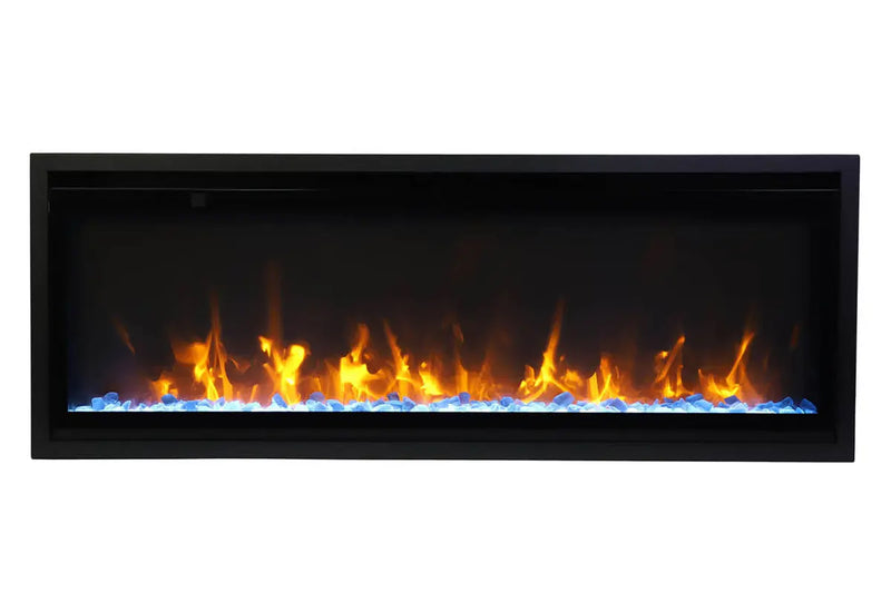 Amantii Symmetry 42'' Extra Slim Smart Wall Mount / Recessed Electric Fireplace Amantii