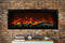 Amantii Symmetry 50'' Extra Tall & Deep Recessed Linear Indoor/Outdoor Electric Fireplace Amantii