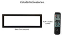 Amantii Symmetry 88'' Extra Tall & Deep Recessed Linear Indoor/Outdoor Electric Fireplace Amantii
