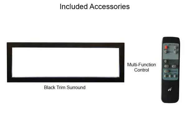 Amantii Symmetry 88'' Extra Tall & Deep Recessed Linear Indoor/Outdoor Electric Fireplace Amantii