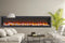 Amantii Symmetry Bespoke 100'' Wall Mount / Recessed Linear Indoor/Outdoor Electric Fireplace Amantii