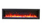 Amantii Symmetry Bespoke 34'' Wall Mount / Recessed Linear Indoor/Outdoor Electric Fireplace Amantii