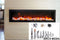 Amantii Symmetry Bespoke 34'' Wall Mount / Recessed Linear Indoor/Outdoor Electric Fireplace Amantii