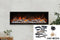 Amantii Symmetry Bespoke 34'' Wall Mount / Recessed Linear Indoor/Outdoor Electric Fireplace Amantii