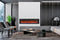Amantii Symmetry Bespoke 74'' Wall Mount / Recessed Linear Indoor/Outdoor Electric Fireplace Amantii