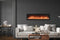 Amantii Symmetry Bespoke 88'' Wall Mount / Recessed Linear Indoor/Outdoor Electric Fireplace Amantii