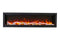 Amantii Symmetry Bespoke 88'' Wall Mount / Recessed Linear Indoor/Outdoor Electric Fireplace Amantii