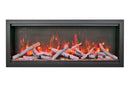 Amantii Symmetry Bespoke Extra Tall 100'' Smart Wall Mount / Recessed Electric Fireplace Amantii