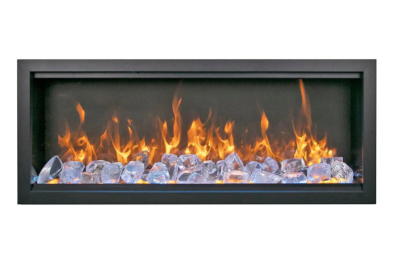 Amantii Symmetry Bespoke Extra Tall 60'' Smart Wall Mount / Recessed Electric Fireplace Amantii