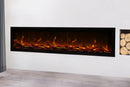 Amantii Symmetry Bespoke Extra Tall 74'' Smart Wall Mount / Recessed Electric Fireplace Amantii