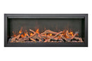 Amantii Symmetry Bespoke Extra Tall 74'' Smart Wall Mount / Recessed Electric Fireplace Amantii
