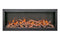 Amantii Symmetry Bespoke Extra Tall 74'' Smart Wall Mount / Recessed Electric Fireplace Amantii