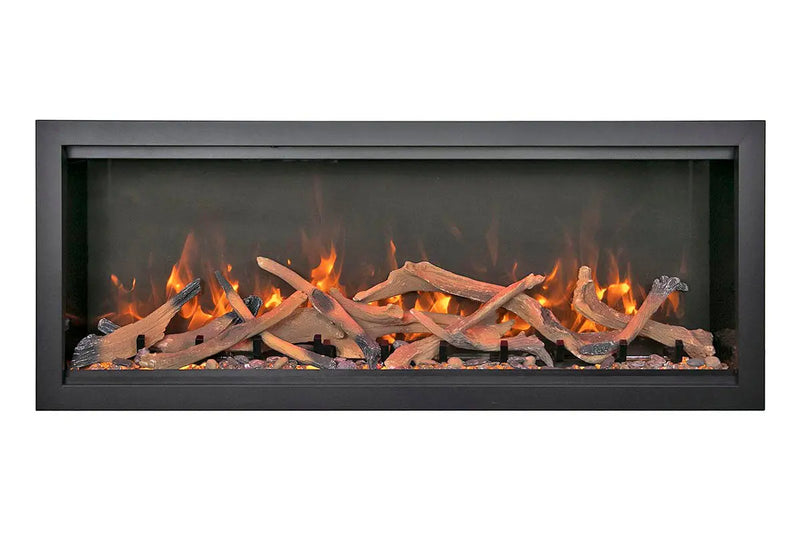 Amantii Symmetry Bespoke Extra Tall 74'' Smart Wall Mount / Recessed Electric Fireplace Amantii