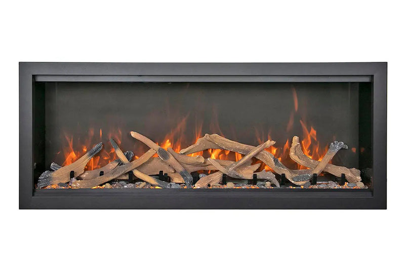 Amantii Symmetry Bespoke Extra Tall 88'' Smart Wall Mount / Recessed Electric Fireplace Amantii