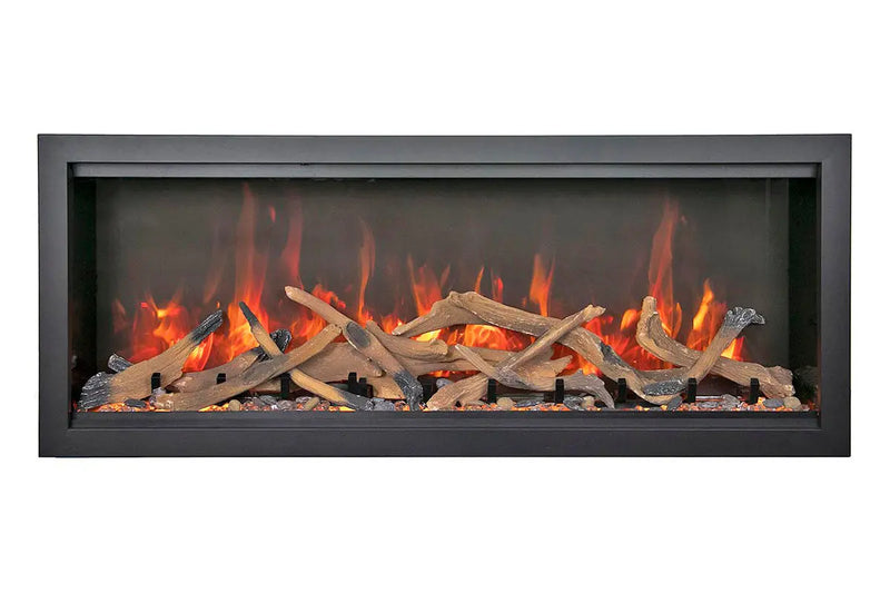 Amantii Symmetry Bespoke Extra Tall 88'' Smart Wall Mount / Recessed Electric Fireplace Amantii