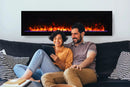 Amantii Symmetry Lumina 42'' Wall Mount / Recessed Smart Indoor/Outdoor Electric Fireplace Amantii