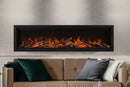 Amantii Symmetry Lumina 60'' Wall Mount / Recessed Smart Indoor/Outdoor Electric Fireplace Amantii