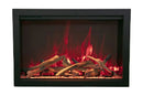 Amantii Traditional Bespoke 33-Inch Built-In Indoor/Outdoor Smart Electric Firebox Insert Amantii