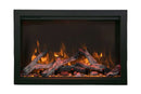 Amantii Traditional Bespoke 33-Inch Built-In Indoor/Outdoor Smart Electric Firebox Insert Amantii