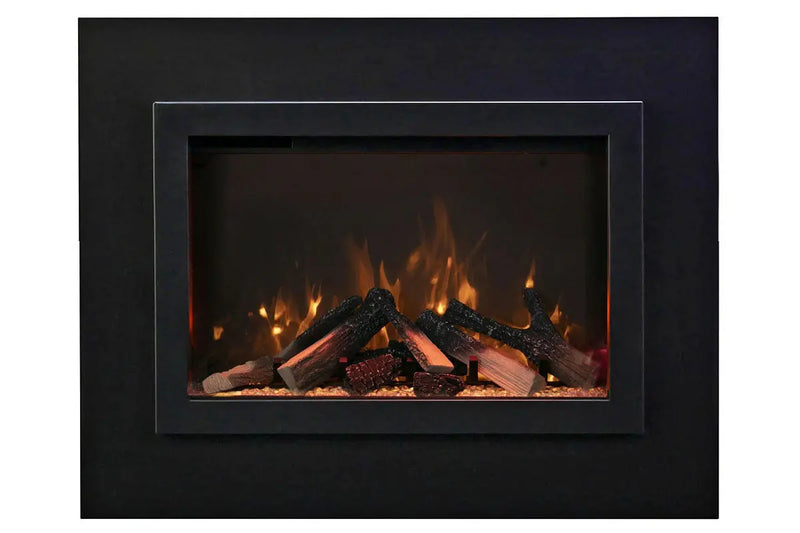 Amantii Traditional Bespoke 33-Inch Built-In Indoor/Outdoor Smart Electric Firebox Insert Amantii