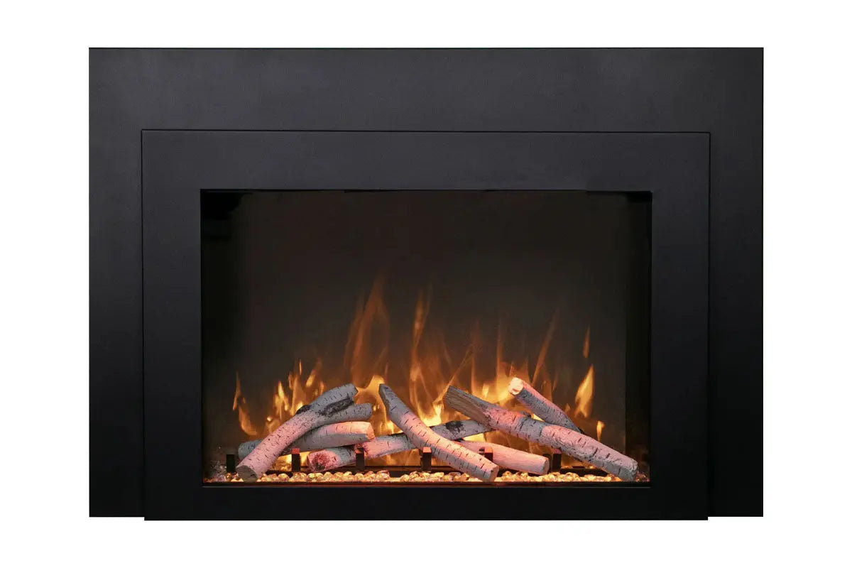 Amantii Traditional Bespoke 38-Inch Built-In Indoor/Outdoor Smart Electric Firebox Insert Amantii