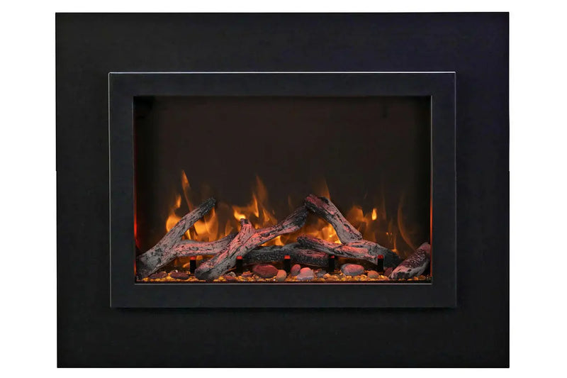 Amantii Traditional Bespoke 38-Inch Built-In Indoor/Outdoor Smart Electric Firebox Insert Amantii