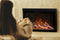 Amantii Traditional Bespoke 44-Inch Built-In Indoor/Outdoor Smart Electric Firebox Insert Amantii