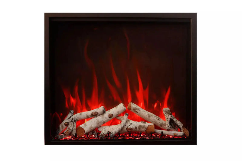 Amantii Traditional Bespoke 48-Inch Built-In Indoor/Outdoor Smart Electric Firebox Insert Amantii