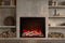 Amantii Traditional Bespoke 48-Inch Built-In Indoor/Outdoor Smart Electric Firebox Insert Amantii