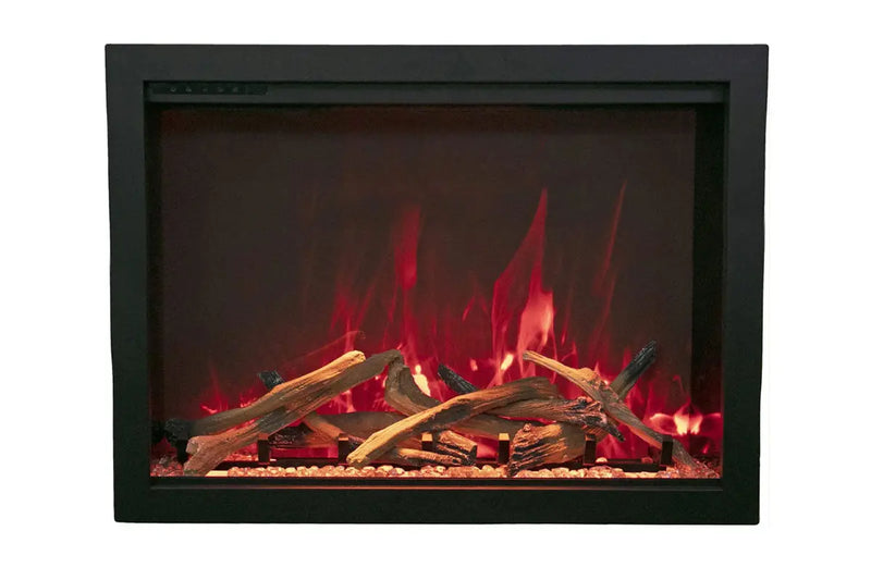 Amantii Traditional Bespoke 48-Inch Built-In Indoor/Outdoor Smart Electric Firebox Insert Amantii