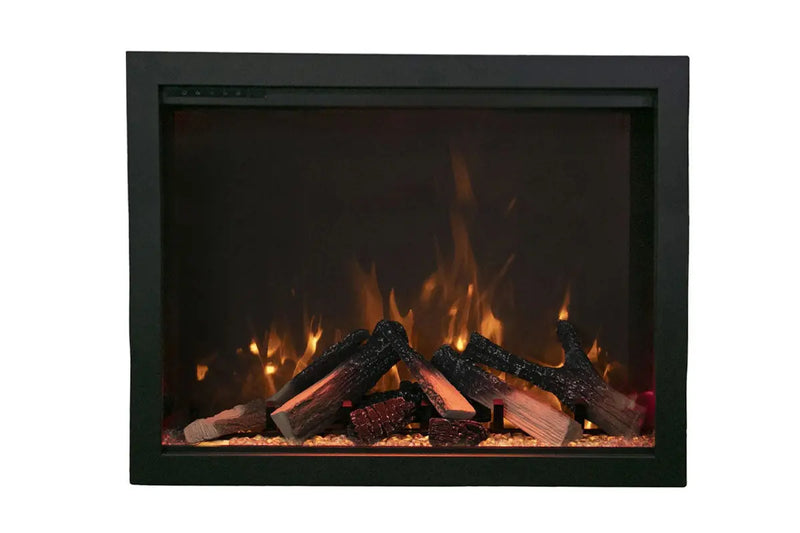 Amantii Traditional Bespoke 48-Inch Built-In Indoor/Outdoor Smart Electric Firebox Insert Amantii