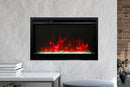 Amantii Traditional Extra Slim 26-Inch Smart Built-In Electric Firebox Insert Amantii