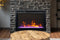 Amantii Traditional Extra Slim 30-Inch Smart Built-In Electric Firebox Insert Amantii