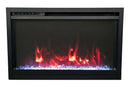 Amantii Traditional Extra Slim 30-Inch Smart Built-In Electric Firebox Insert Amantii