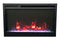 Amantii Traditional Extra Slim 30-Inch Smart Built-In Electric Firebox Insert Amantii