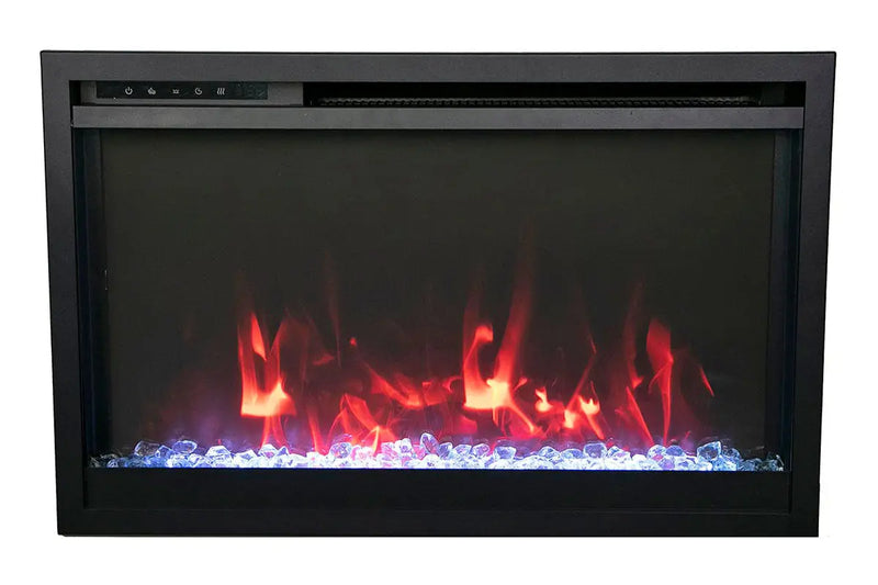 Amantii Traditional Extra Slim 30-Inch Smart Built-In Electric Firebox Insert Amantii