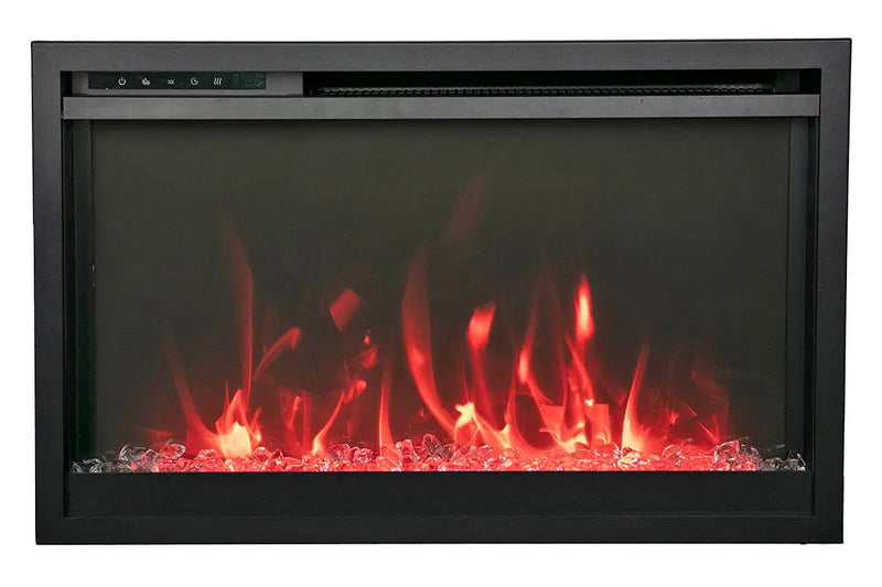 Amantii Traditional Extra Slim 30-Inch Smart Built-In Electric Firebox Insert Amantii