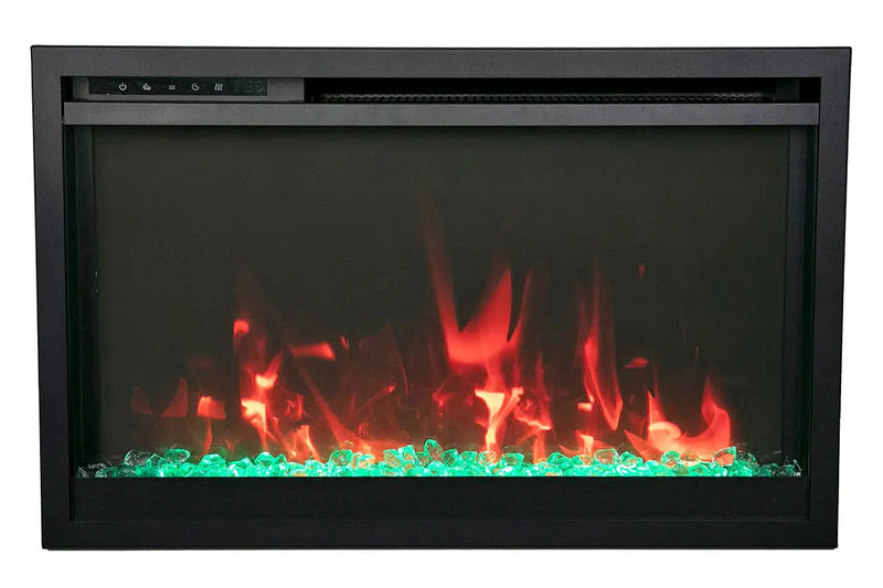 Amantii Traditional Extra Slim 30-Inch Smart Built-In Electric Firebox Insert Amantii