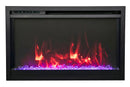Amantii Traditional Extra Slim 30-Inch Smart Built-In Electric Firebox Insert Amantii