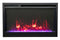 Amantii Traditional Extra Slim 30-Inch Smart Built-In Electric Firebox Insert Amantii