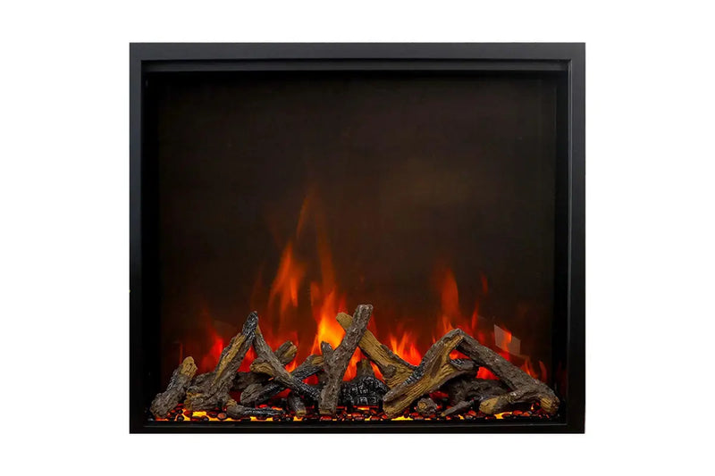Amantii Traditional Lumina 48-Inch Built-In Indoor/Outdoor Smart Electric Firebox Insert Amantii