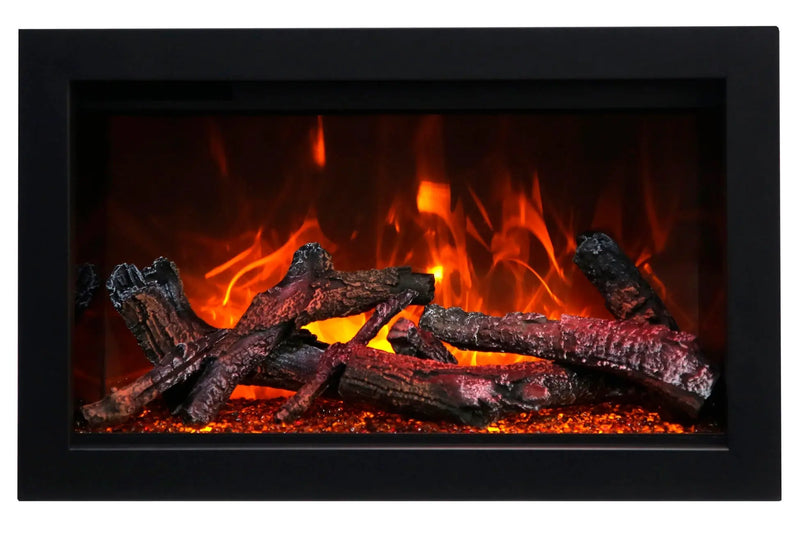 Amantii Traditional Series 26-Inch Built-In Indoor/Outdoor Electric Firebox Insert Amantii