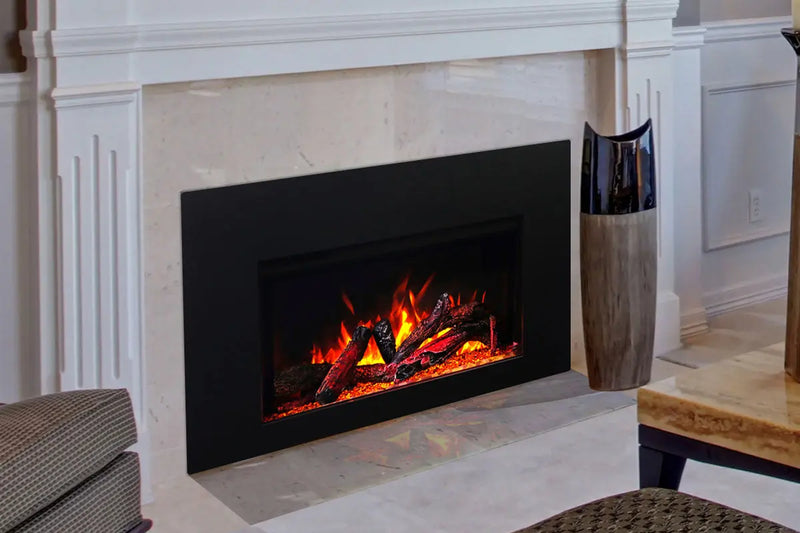 Amantii Traditional Series 26-Inch Built-In Indoor/Outdoor Electric Firebox Insert Amantii