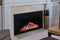 Amantii Traditional Series 33-Inch Built-In Indoor/Outdoor Electric Firebox Insert Amantii