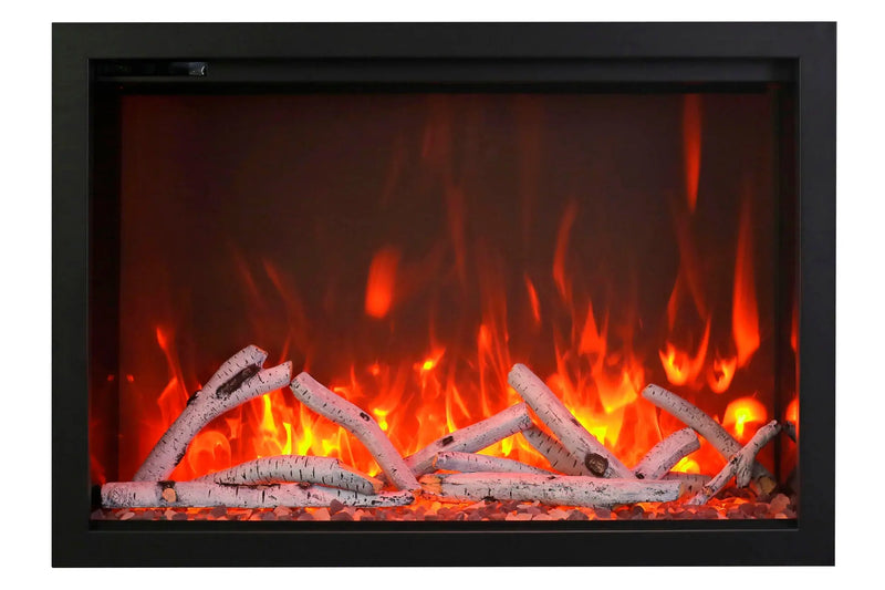 Amantii Traditional Series 38-Inch Built-In Indoor/Outdoor Electric Firebox Insert Amantii