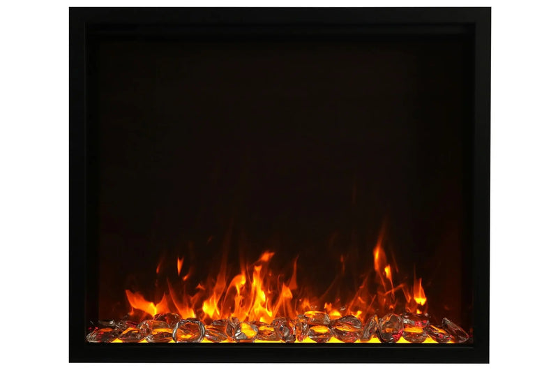 Amantii Traditional Series 44-Inch Built-In Indoor/Outdoor Electric Firebox Insert Amantii