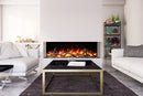 Amantii Tru View Bespoke 45-inch 3-Sided Built In Indoor/Outdoor Electric Fireplace Amantii